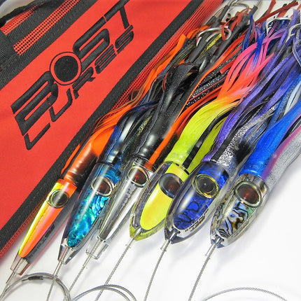 Bost Rigged Medium Wahoo Lure 6 Pack